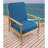 Sunbrella 22" x 45" Outdoor Deep Seat Cushion Set with Ties-1719693699