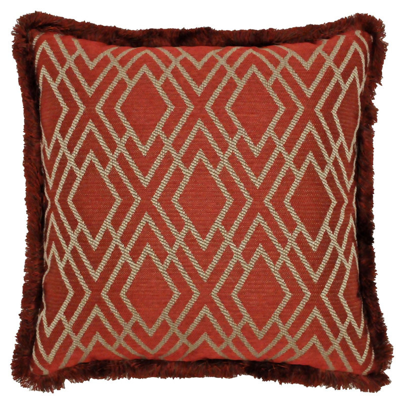 Harrogate Geometric Reversible Throw Pillow