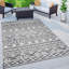 Tapis d'extérieur réversible noir / blanc Lucia-96692595