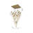 Modern 41 Light Hanging Crystal Flushed Chandelier