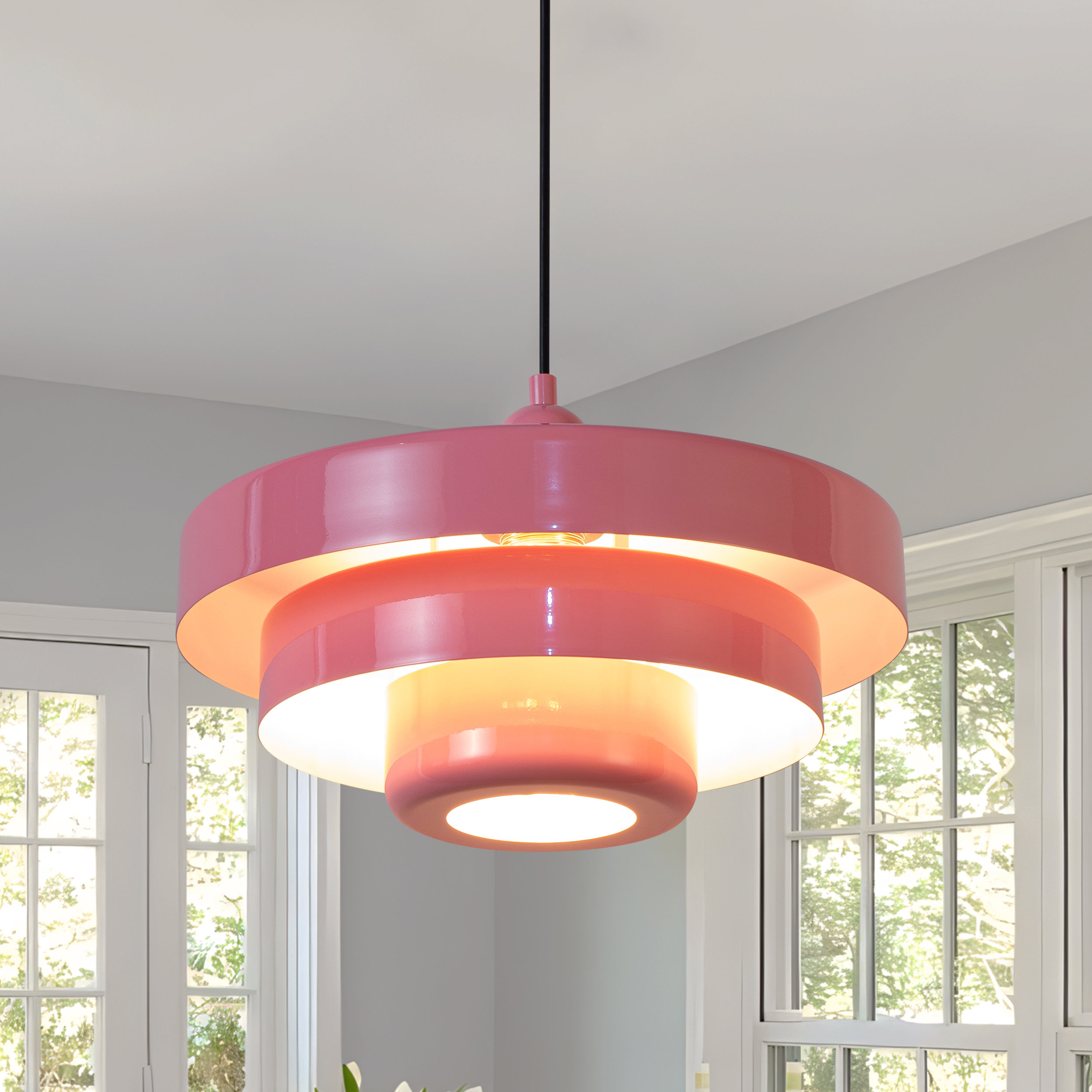 hantek-mid-century-13-8-inch-pendant-light-pink-wayfair