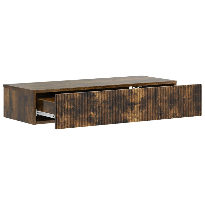 End Table, Smoked Oak
