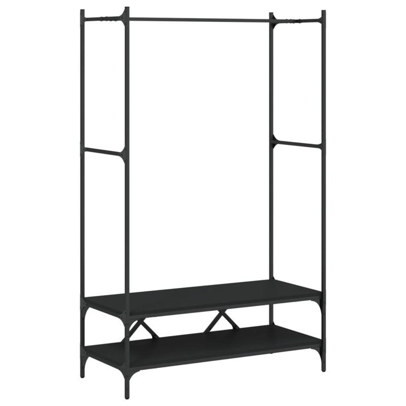 Caledon 100cm Clothing Rack, Black