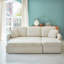 Narcisco 3 Seater Modular Corner Sofa Bed with Storage-92324826