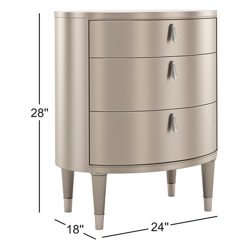 Caracole Classic 3 - Drawer Nightstand