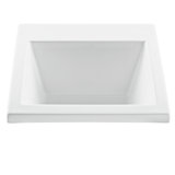 Versatile 25" Drop-in Bathroom Sink