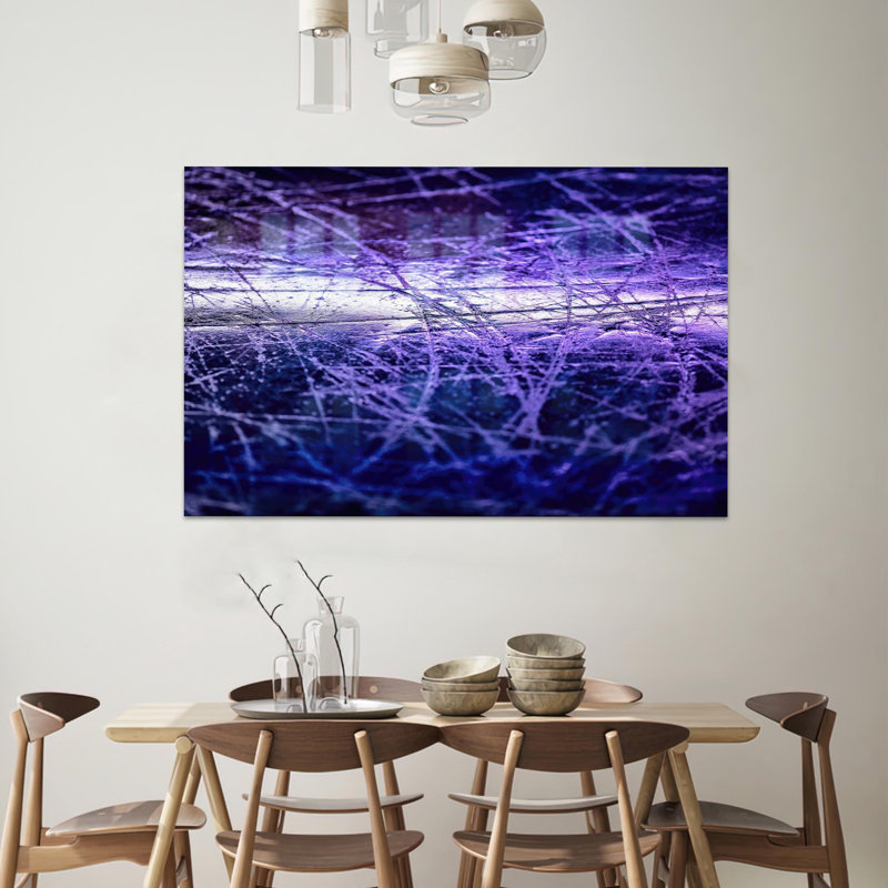 Impression d'art moderne abstrait sur verre pour décoration intérieure bohème parfaite pour cadeau de Noël