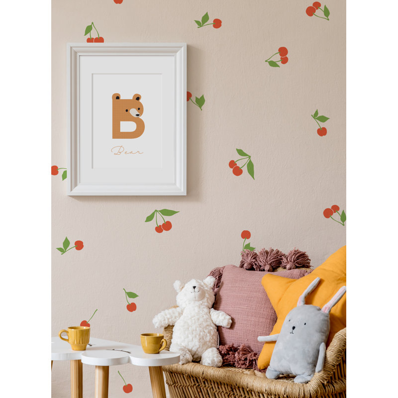 Food & Beverage Non-Wall Damaging Accent, Burgundy