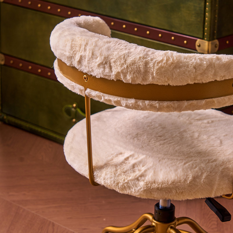Chaise de bureau Gladun,  Rose