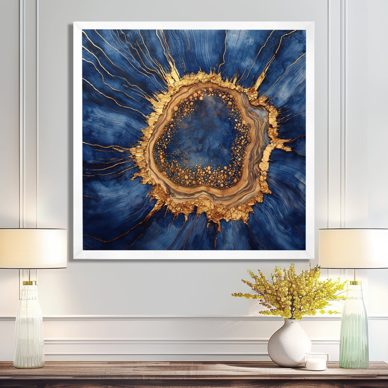 «Aqua Crystal and Wood Slide Spiral II», art mural cristaux pour le salon, H 30 po x l 30 po, Blanc