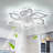 Kazuhito 33.46" 7 - Blade Reversible Dimmable LED Ceiling Fan With Remote Control And APP-176906365