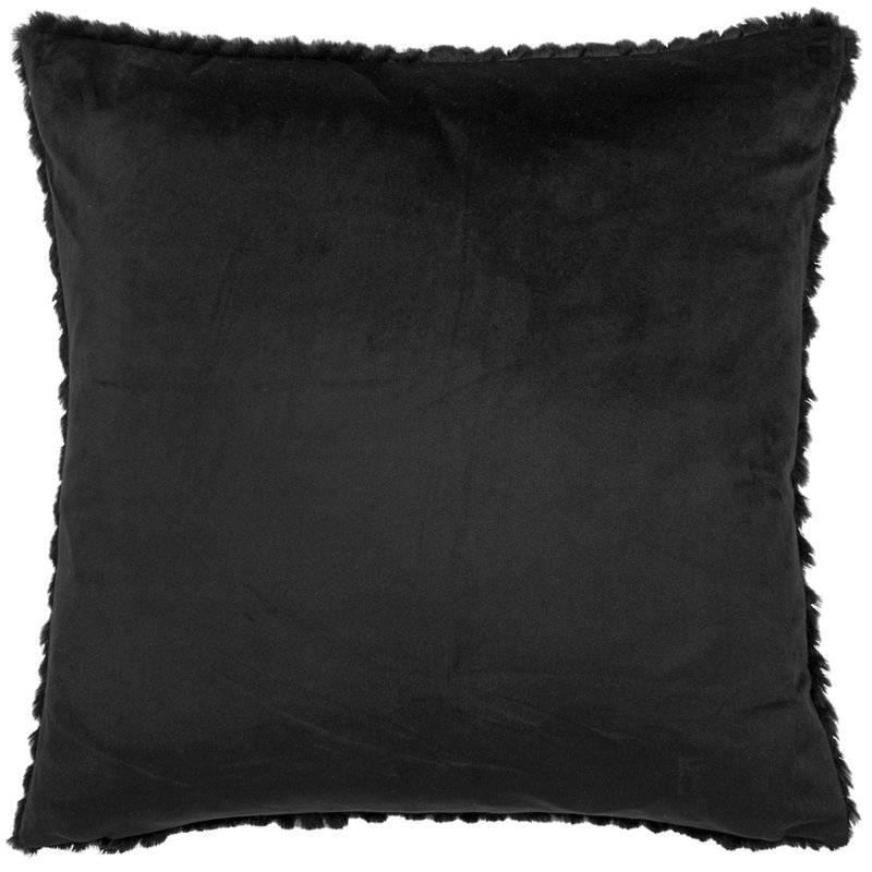 Sonnet Square Throw Cushion, Black