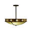 Luminaire suspendu simple à 3 lumières Byzantine