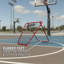 Rebondisseur de basketball avec cadre réglable