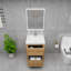 Meuble-lavabo simple 23,5 po avec plateau Laverock-832213103
