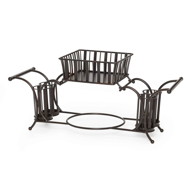 Gourmet Basics by Mikasa Hostess Buffet Caddy