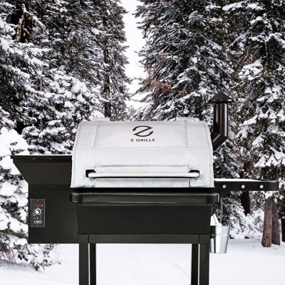 Couverture de barbecue Series Series pour la rétention de la chaleur, les économies de granules, la protection contre la neige et la pluie