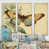 Toile avec cadre naturel