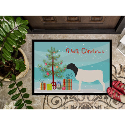 Non-Slip Christmas Outdoor Doormat
