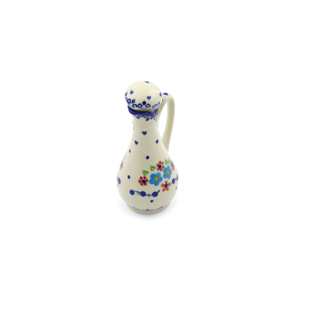 1 5oz. Ceramic Single Oil / Vinegar Cruet Canora Grey