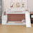 Solid Wood Twin Over Twin Low Bunk Bed With Slide And Storage Staircase-443324544