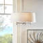 Lustre à 5 lumières à intensité réglable Presidio avec abat-jour en forme de tambour et hauteur réglable-47987032