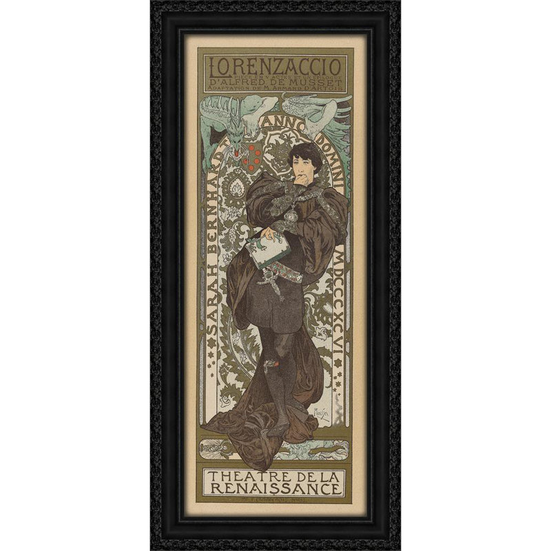 Lorenzaccio (1896-1900), H 32 po x l 15 po