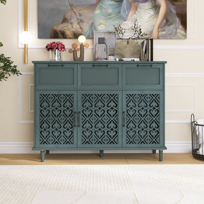 47.2"3 Door 3 Drawer Cabinet