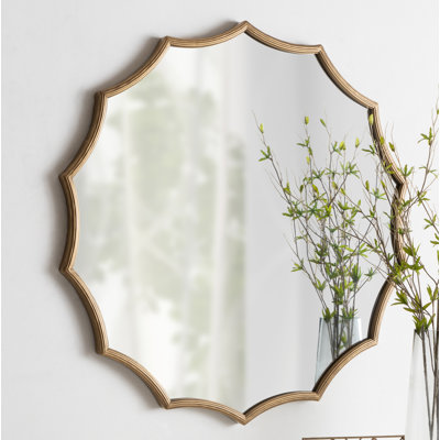 Jeronima Sunburst Metal Wall Mirror