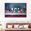 «Black Last Supper I», reproduction sur toile-1285107919