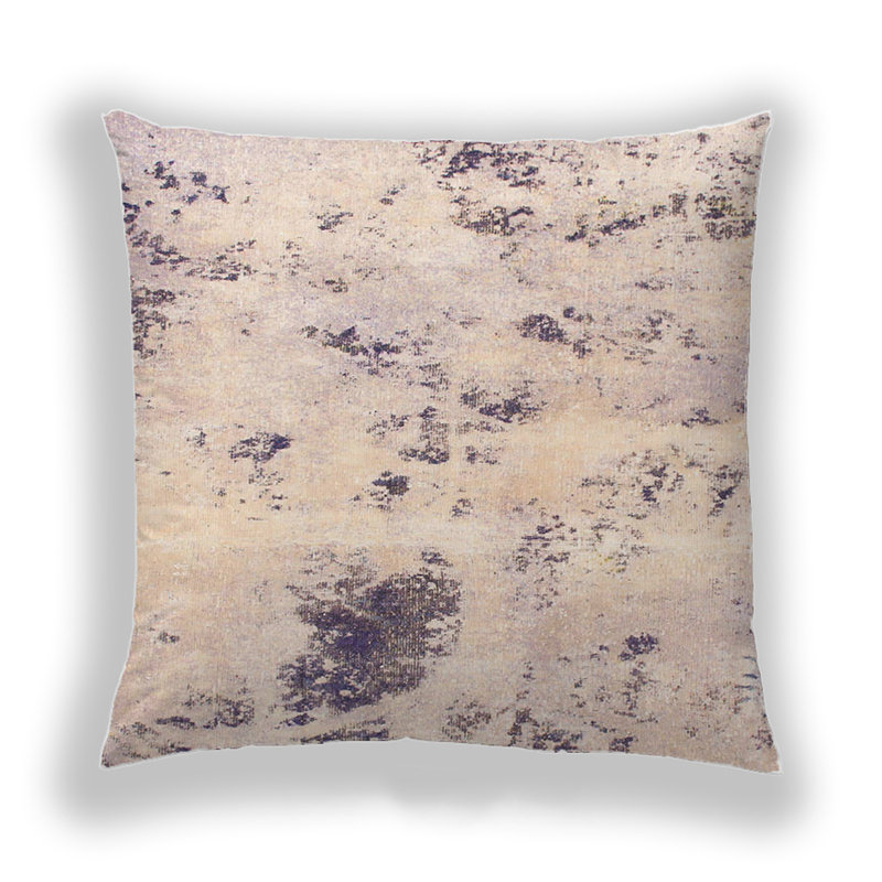 Coussin décoratif abstrait 1162, Microsuède