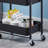 35.2'' H x 17.3'' W Utility Cart with Wheels-53007168