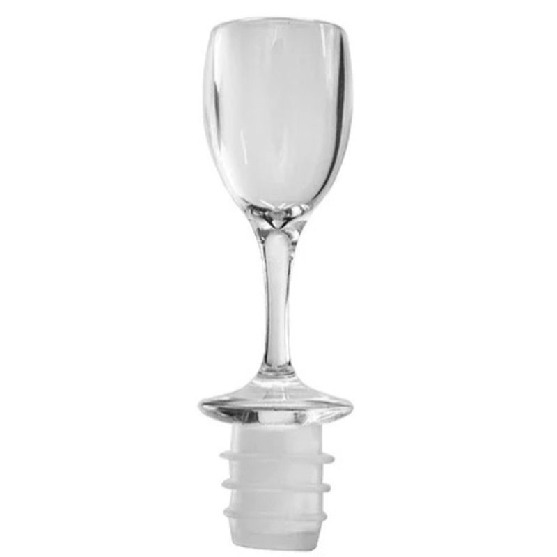 Roisin Bottle Stopper, Clear