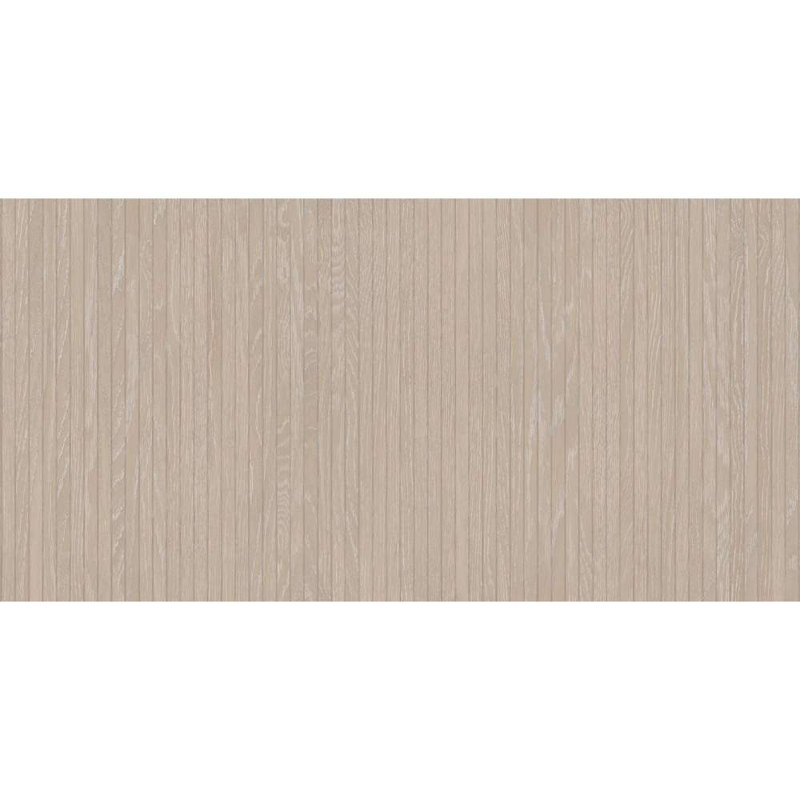 Carreau de mur et de plancher en porcelaine aspect bois 24 po x 48 po Marqueterie, Beige