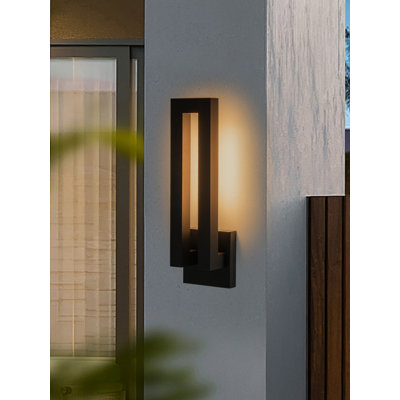 Dimmable Modern Outdoor LED Wall Sconce
