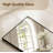 Full Body Floor Mirror, Bedroom Full Body Mirror With Bracket, Can Be Tilted, Standing Or Hung Horizontally/Vertically For Use-1908279031