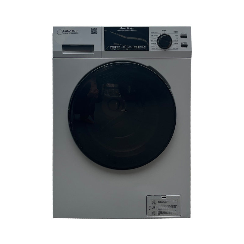 Ensemble laveuse et sécheuse 1,62 pieds cubes Equator Advanced Appliances, Argent