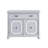 Martineau 2-Door Accent Cabinet in Gray