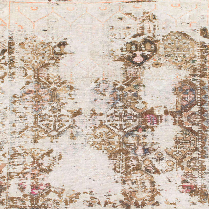 Abstract Indoor Rug, Square 4'