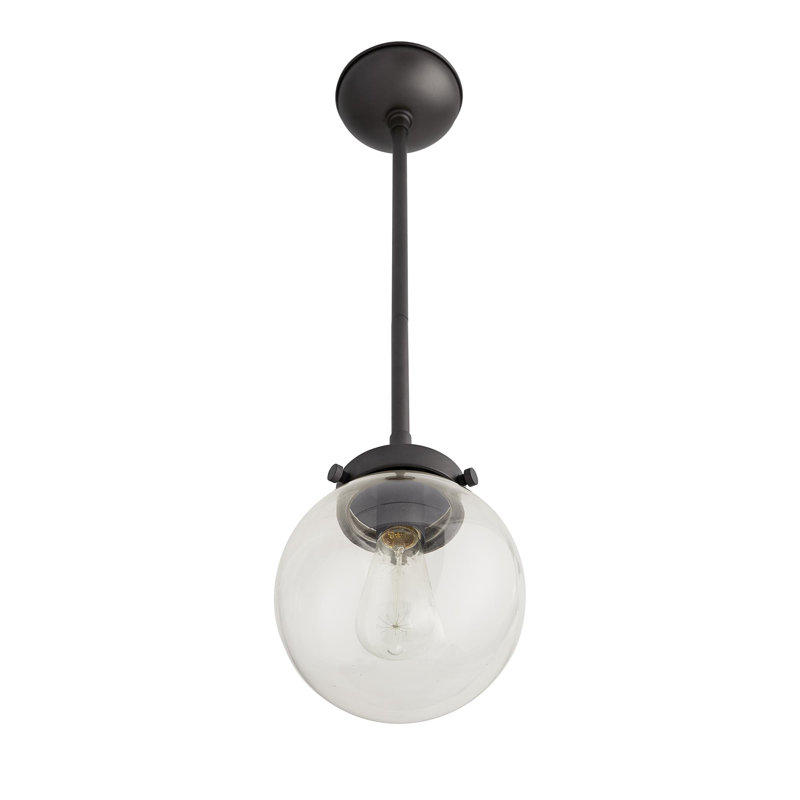 Reeves 1 - Light LED Outdoor Pendant, Aged Iron