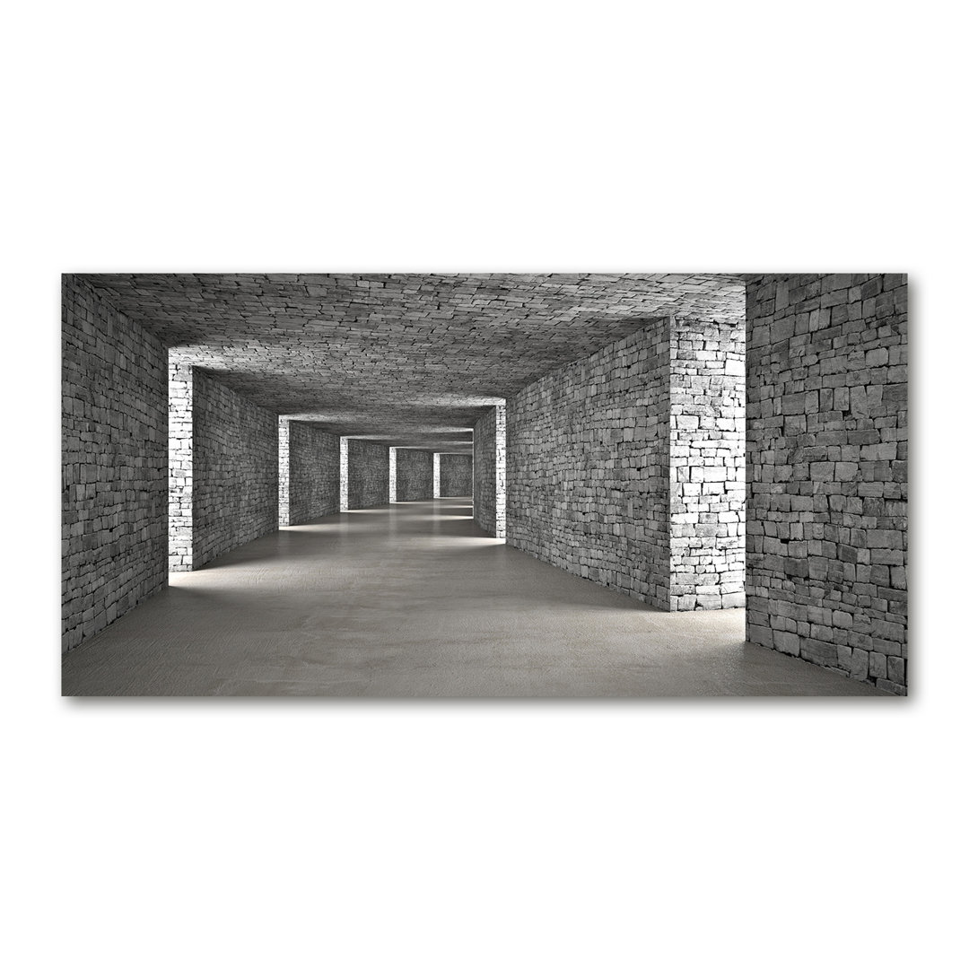 Brick Tunnel - Kunstdrucke auf Leinwand