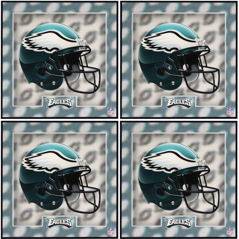 Sous-verre Philadelphia Eagles Helmet