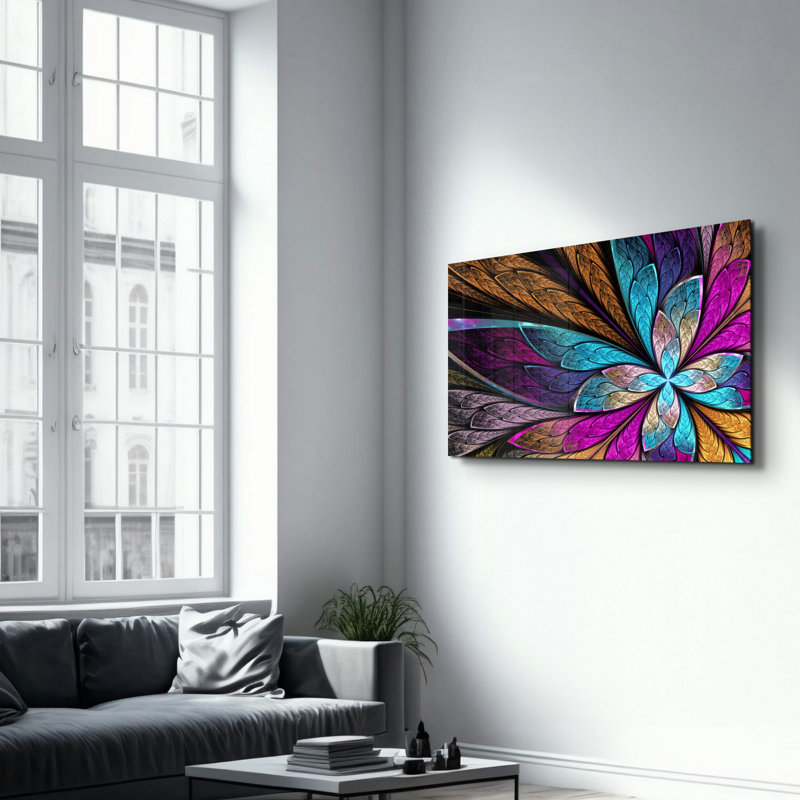 Decorative Tempered Glass Painting