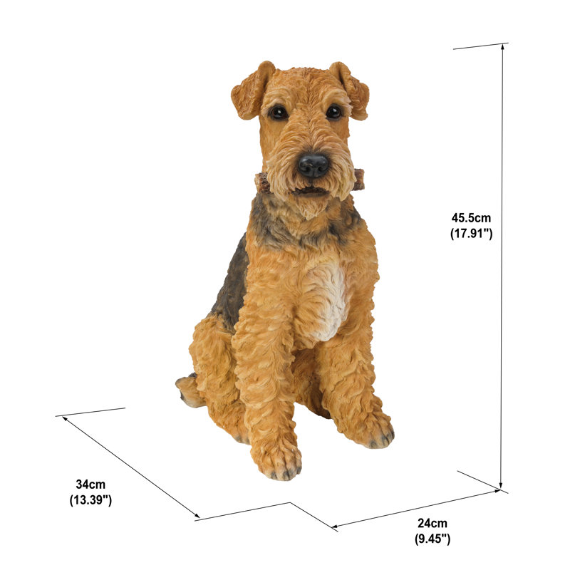 Figurine Airedale Terrier