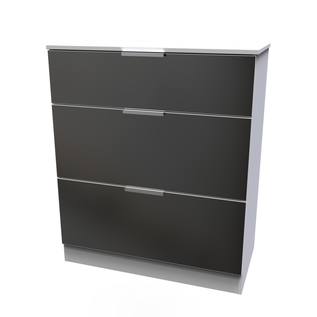 Fully Assembled Lemeiux 3 - Drawer Chest of Drawers
