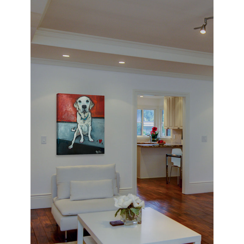 «Waiting for You», reproduction de peinture à l'huile sur toile tendue, H 31 po x l 24 po x P 1,5 po