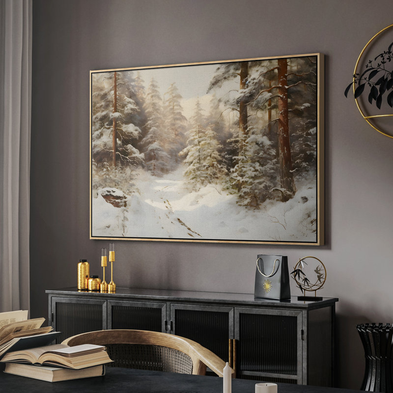 " Vintage Landscape -DCCCXVI ", Wrapped Canvas, 25" H x 37" W x 1.5" D