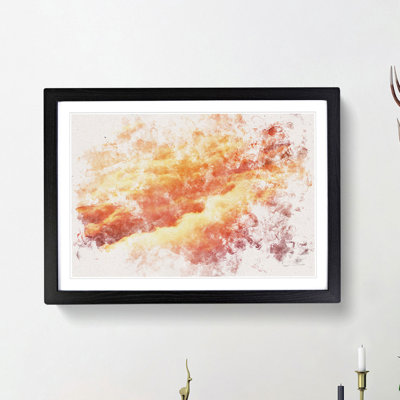 Passing Clouds - Picture Frame Painting Print