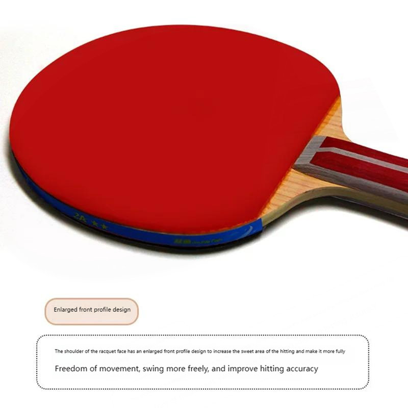 Table Tennis Racket Set, With One Racket Two Balls Suitable For Beginner Training