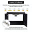 Meuble-lavabo simple 24 po avec plateau en bois manufacturé Socoma